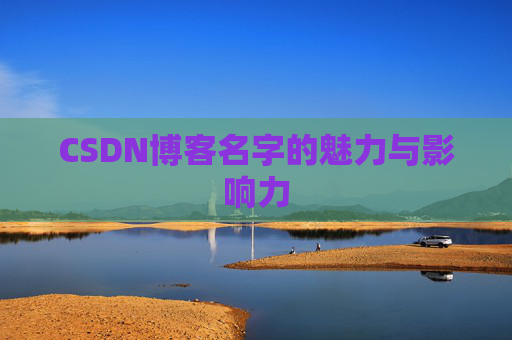 CSDN博客名字的魅力与影响力